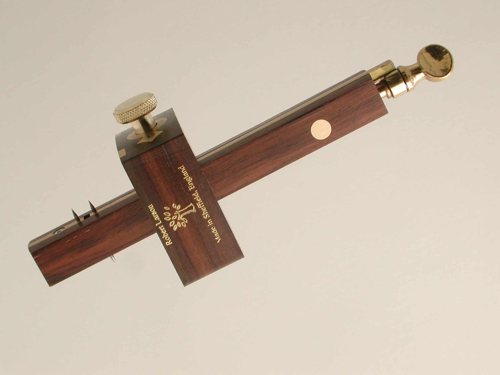 ROSEWOOD SCREW ADJUSTED MORTISE GAUGE Robert Larson Company