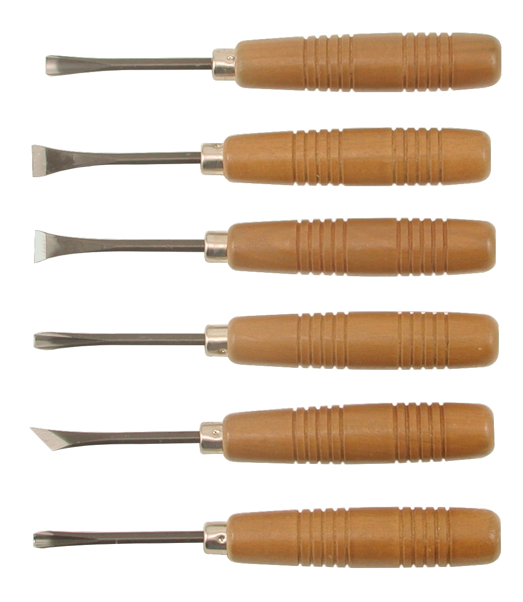 WOOD CARVING TOOL SET-6PC - Robert Larson Company